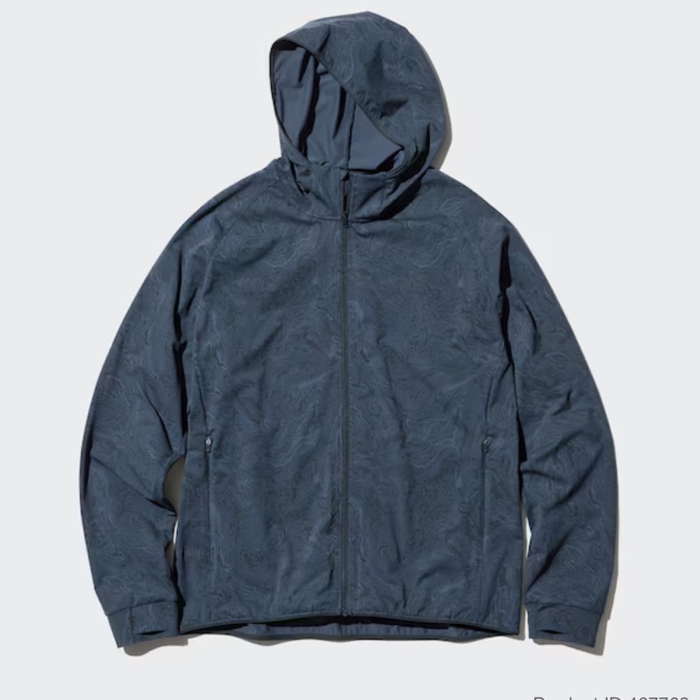 UNIQLO Ultra Stretch DRY-EX Full-Zip Hoodie